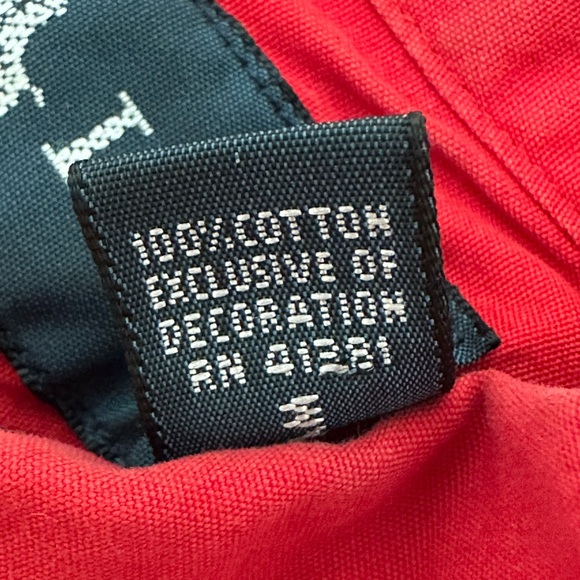 Ralph Lauren red button down short sleeve shirt - Picture 6 of 7